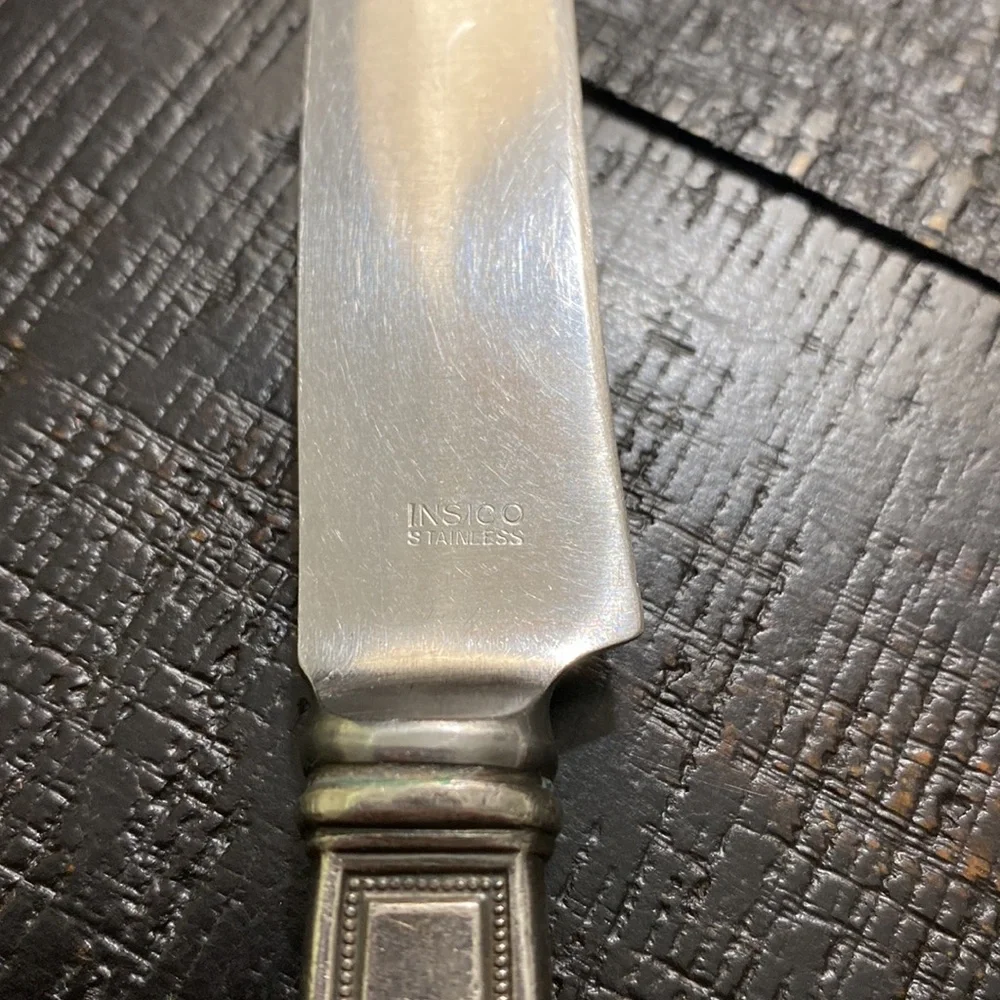 Rogers Bros. “D” Monogram Anniversary Silver Plate Carving Set!